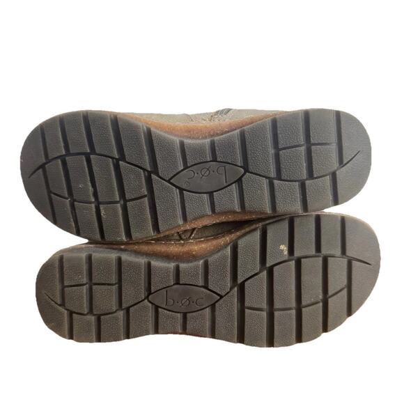 B.O.C Womens Sz 6 Leather Ankle Boots Addi Taupe Fall Booties - Picture 7 of 7